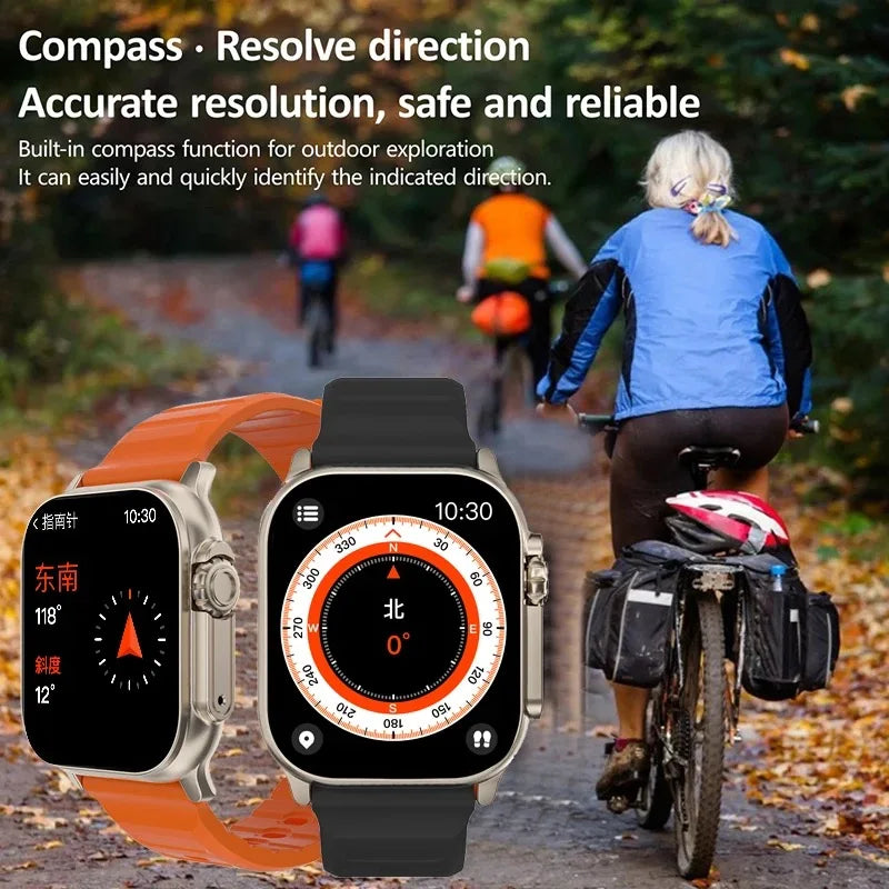 Novo Smart Watch ultra Pro MAX Gen 2 49mm Amoled Atualizado para esportes e notificações - Alta tecnologia